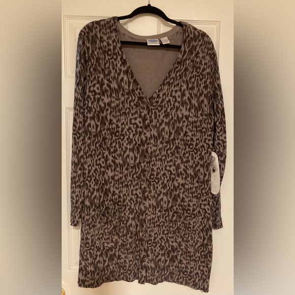 ❗️5 for $35❗️DG2 by Diane Gilman Cardigan - Picture 1 of 11